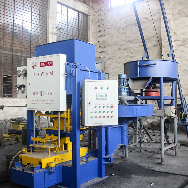 水泥制瓦機(jī)制瓦所需原材料，生產(chǎn)工藝流程